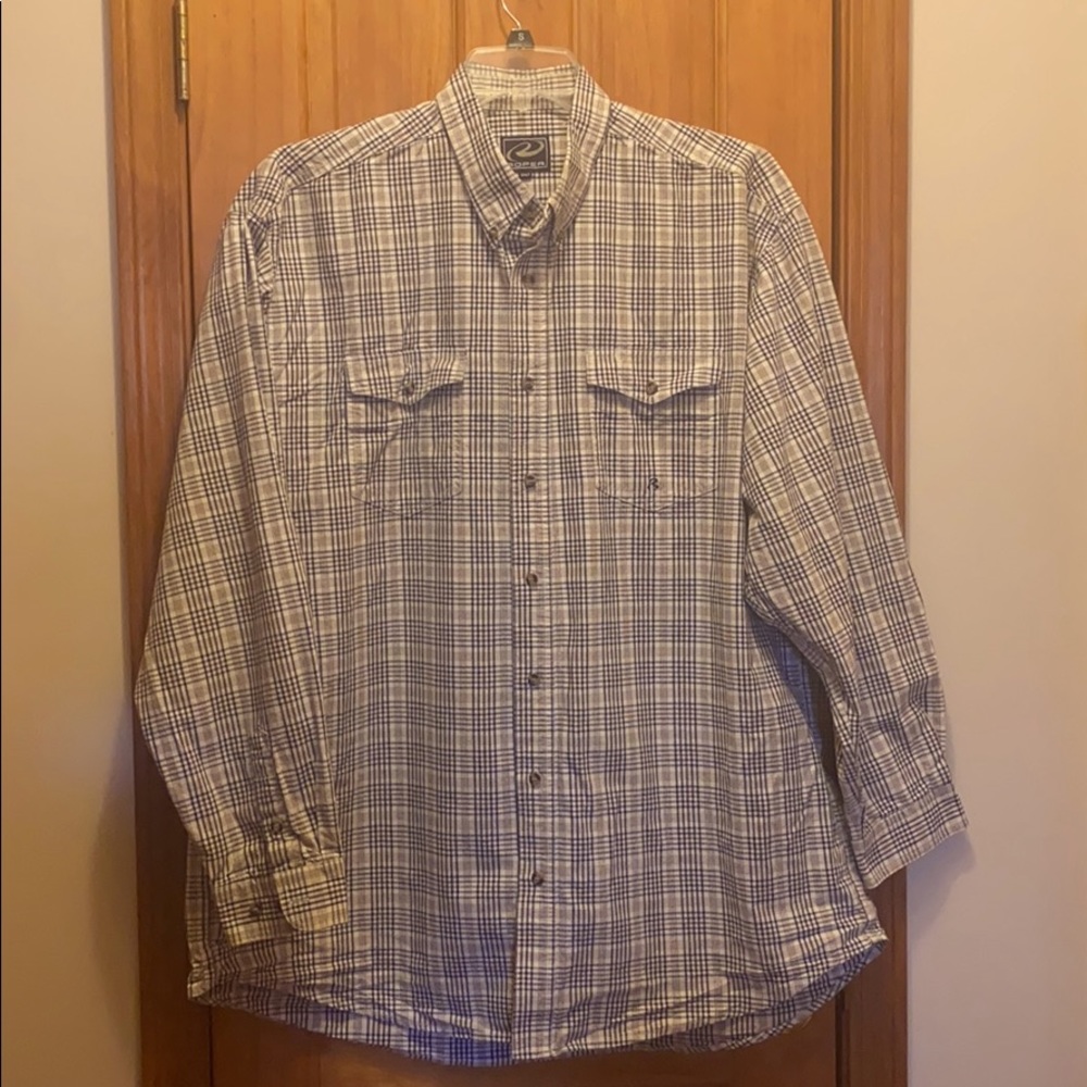 Roper mens button down shirt 2XL Tall